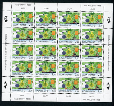 1994 Eurooppa 2,30 mk arkki **