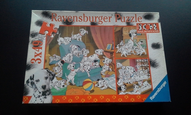 Walt Disney 101 Dalmatians 3x49 palan palapeli 1997