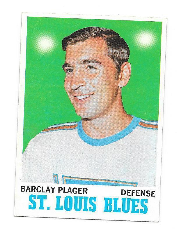 1970-71 Topps #99 Barclay Plager St Louis Blues