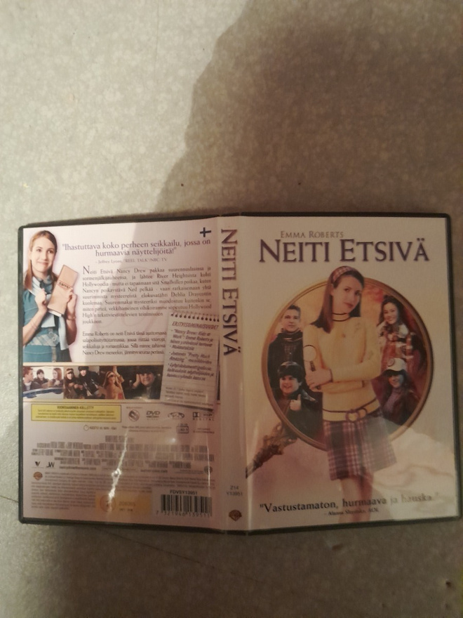 Neiti etsivä dvd