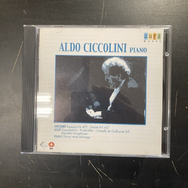 Aldo Ciccolini - Mozart / Liszt / De Falla CD