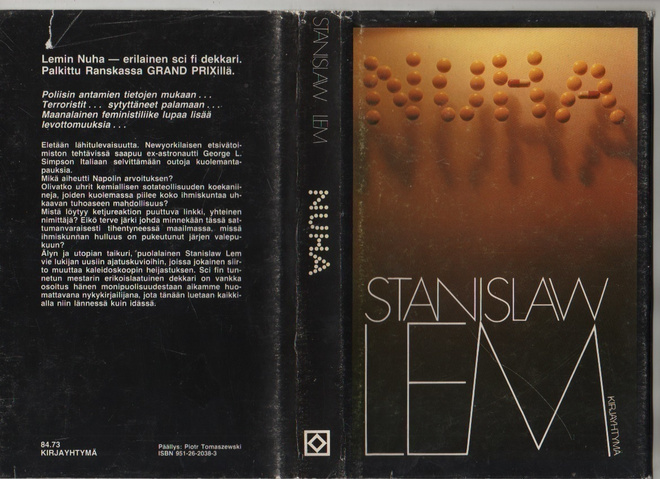 Lem, Stanislaw: Nuha, Kirjayhtymä 1981, skp., 1.p.. K3