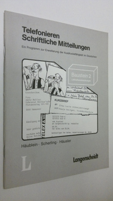 Gudrun Häusler : Telefonieren Schriftliche Mitteilungen :...