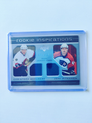 Joni Pitkänen 05-06 Rookie Update Rookie Inspirations /999