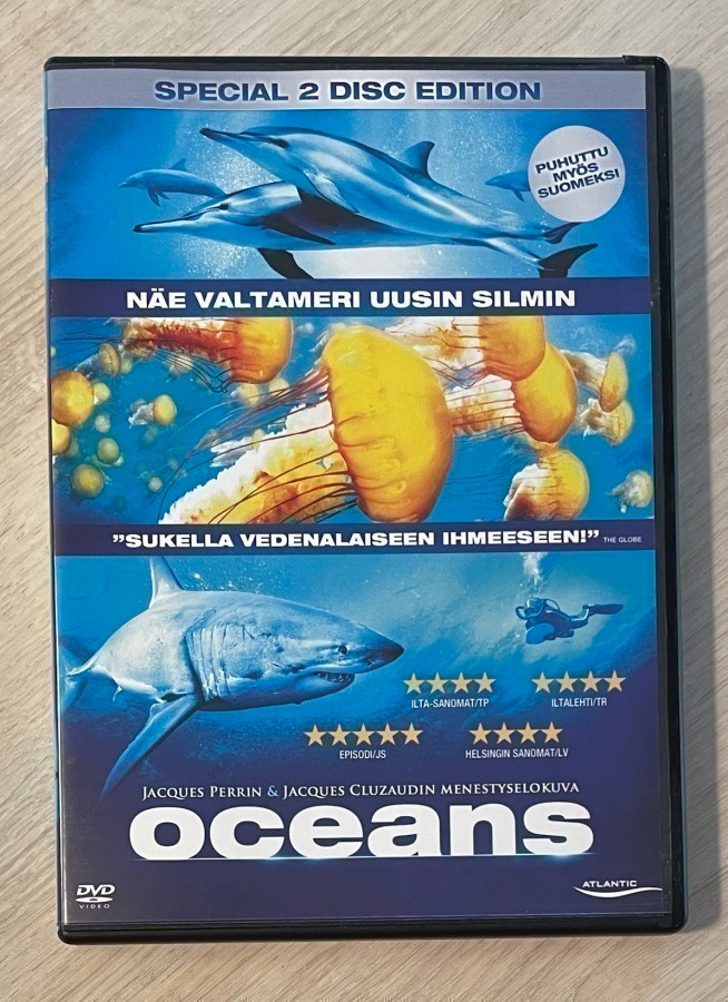 Valtameret (2DVD) koko perheen merielämys (UUSI)