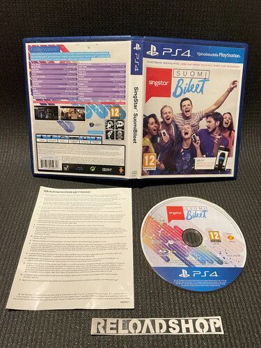 Singstar Suomi Bileet Suomibileet - NORDIC PS4