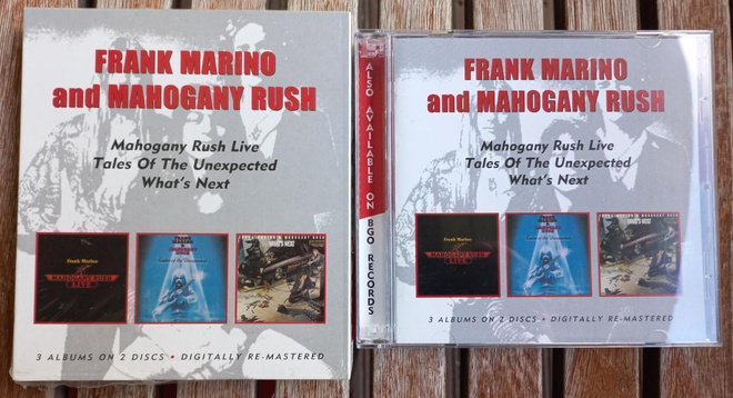 FRANK MARINO: MAHOGANY RUSH LIVE / TALES ,,, / WHAT'S  2cd