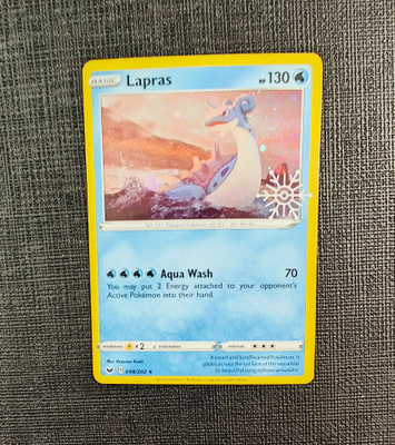 Lapras Snowflake Stamp 48/202 Holiday Calendar Promo