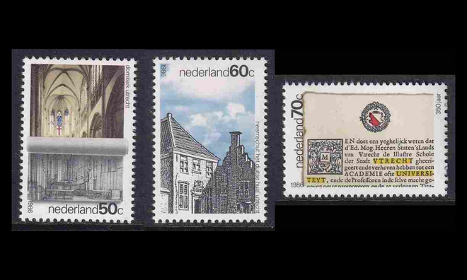 Alankomaat 1294-6 ** Utrechtin kaupungin merkkipäiviä (198