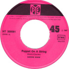 Sandie Shaw --- Puppet On A String 45 -1967- saksa painos - pikkukuva 2