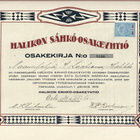 OKK Halikon Sähkö Oy Halikko 1919 - pikkukuva 1