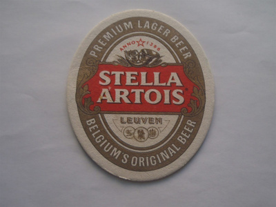 STELLA ARTOIS Olut lasinalunen