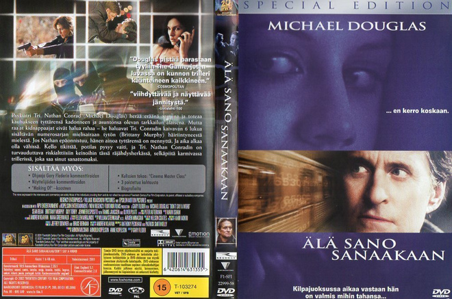 Älä Sano Sanaakaan	(5 850)	K	-FI-	suomik.	DVD		michael dougl