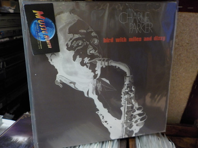 CHARLIE PARKER - BIRD WITH MILES AND DIZZY EX-/EX LP