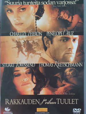 Rakkauden ja vihan tuulet dvd Charlize Theron