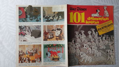101 Dalmatian koiraa -julistelehti