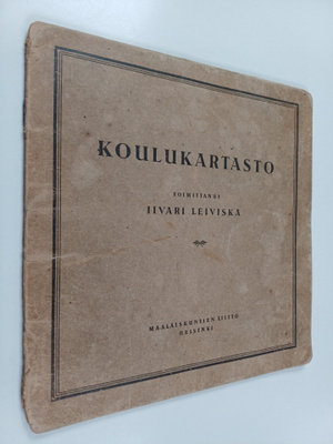 Iivari (toim.) Leiviskä : Koulukartasto suomen koulujen t...