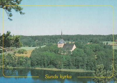 KIRKKOKORTTI - ÅLAND - SUNDS KIRKKO - 5
