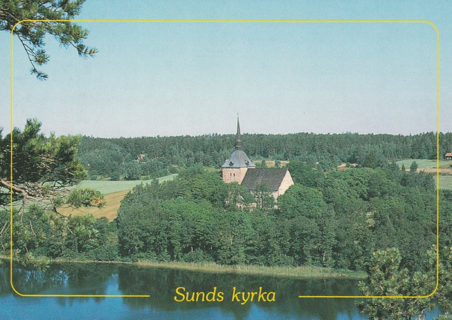 KIRKKOKORTTI - ÅLAND - SUNDS KIRKKO - 5