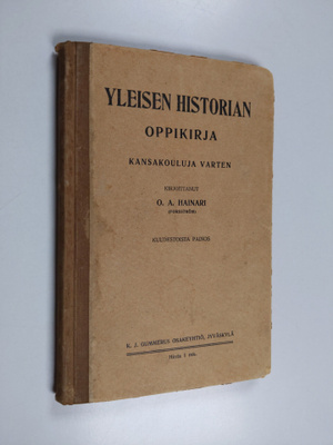 O. A. Hainari : Yleisen historian oppikirja : kansakouluj...