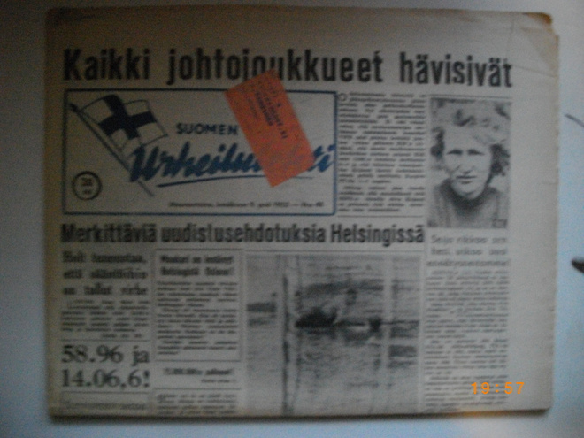 Suomen Urheilulehti Nro 48/1952 (25.2)