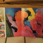 clouds lp: watercolour days 1971 UK. - pikkukuva 2