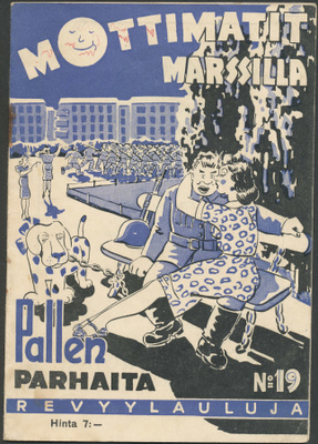 SIKERMÄ PALLEN PARHAITA REVYYLAULUJA lauluvihko no. 19 1942