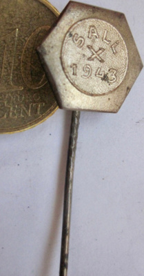 VANHA Merkki SALL 1943