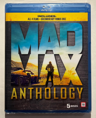 MAD MAX : ANTHOLOGY - Blu-ray, uusi