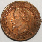 Ranska. 2 centimes 1862K. - pikkukuva 1