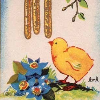 TIPU / Tipu, koivun norkot ja sinivuokot. 1930-l.