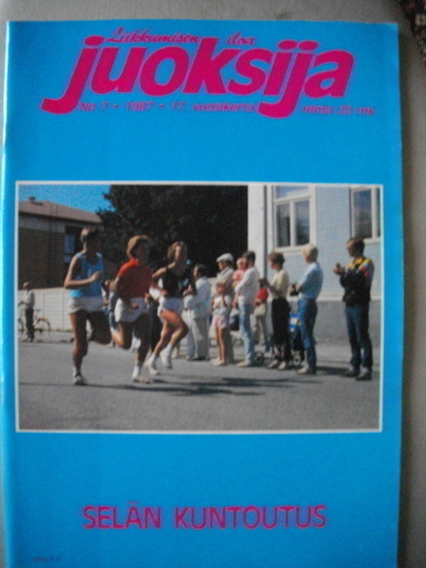 Juoksija lehti Nro 7/1987 (13.3)