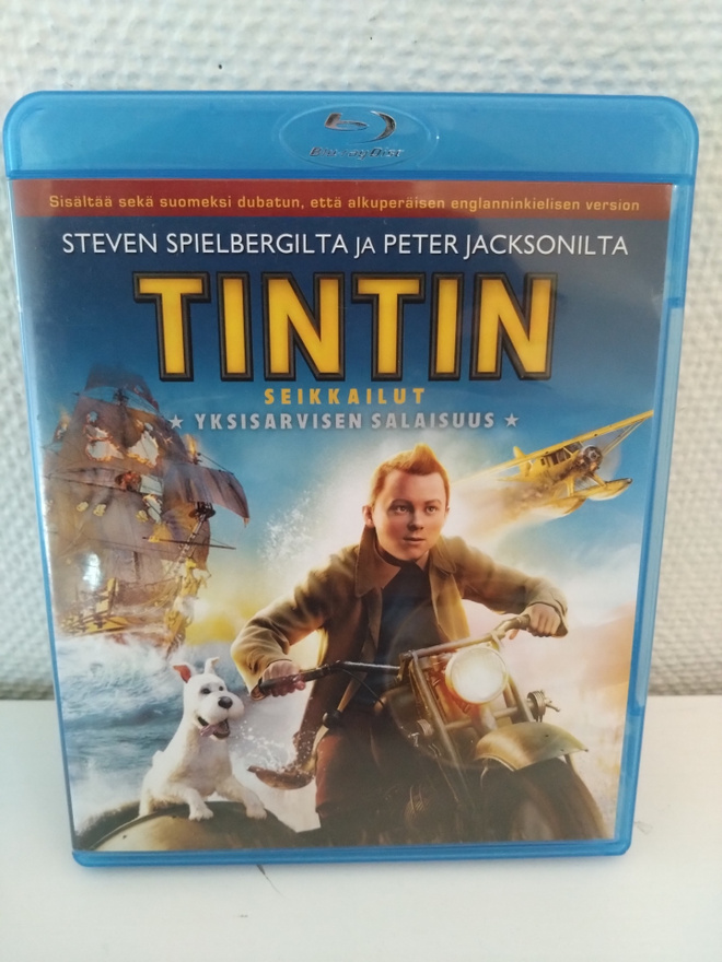 Tintin Seikkailut - Yksisarvisen Salaisuus (Blu-ray)