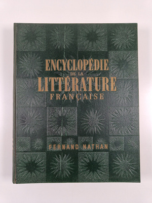 Jacques Nathan : Encyclopedie de la litterature Francais