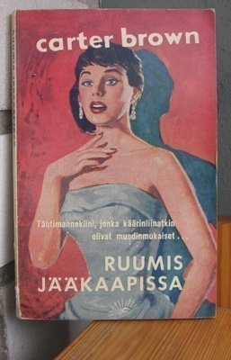 Carter Brown 45: Ruumis jääkaapissa, 159 s.
