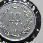 10 lira 1987 Turkki-Turkey - pikkukuva 1