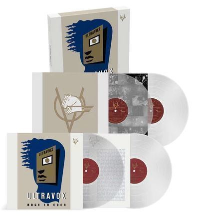 ULTRAVOX: Rage In Eden 4LP (Clear vinyl) BOX