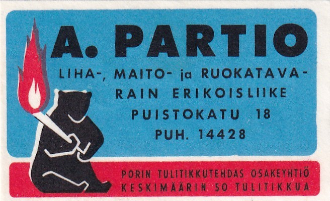 A. Partio , Puistokatu 18     7/13
