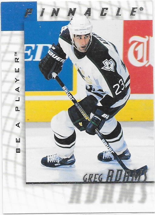 1997-98 Be A Player #164 Greg Adams Dallas Stars