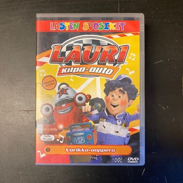 Lauri kilpa-auto 4 - Varikko-ooppera DVD