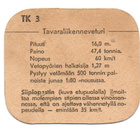 Kahvilappu TK 3 Tavaraliikenneveturi - pikkukuva 2