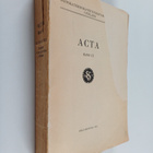 Hj Tallqvist : Acta : Band IX : Översikt av ballistikens ... - pikkukuva 1
