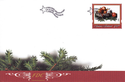 17 FDC kuori Joulu 2003