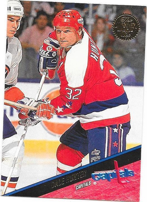 1993-94 LEAF #118 Dale Hunter Washington Capitals gooni
