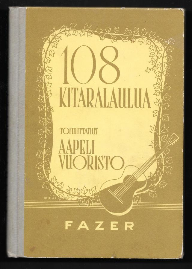 Vuoristo, Aapeli (toim.) : 108 kitaralaulua