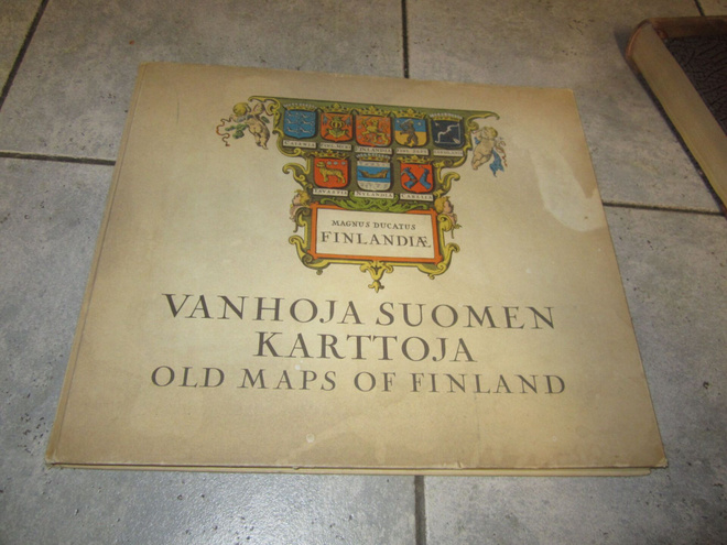 Isak Gordinin - ”Vanhoja Suomen karttoja 1,p v 1967