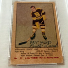 Pentti Lund 1951-52 Parkhurst RC nimikirjoituksella PSA/DNA - pikkukuva 2