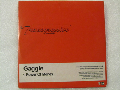Gaggle • Power Of Money CD-Single