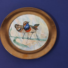 Kaufmann keramik  BIRD WALLPLATE Irene Hüllen - pikkukuva 1
