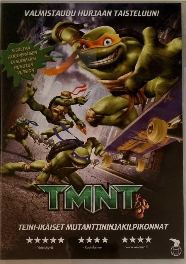 TMNT - TEINI-IKÄISET MUTANTTIKILPIKONNAT DVD